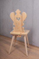 Rustikaler Bauernstuhl Krone 4127 | Fichte Altholz...