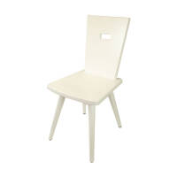 Eleganter Stuhl Black or White 4181 | Vollholz | deckend...