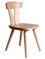 Sprossenstuhl 4050 | Buche | lackiert | Holzsitz |...