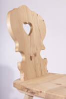 Bauernstuhl aus Fichte Altholz gedämpft roh 4556 -...