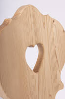 Bauernstuhl aus Fichte Altholz gedämpft roh 4556 - Handwerk aus Südtirol