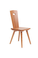 Bauernstuhl aus Lärchenholz lackiert 4187 - Handwerk aus Südtirol