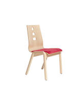 Stapelstuhl 7708 mit Polster