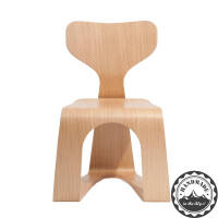 Ergonomischer Vollholzstuhl Ergo 1001 in Eiche lackiert - Handwerk aus Südtirol