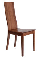 Eleganter Stuhl 6011 | Arve / amer. Nuss | Holzsitz  |...