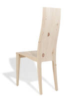 Nobler Stuhl 2001 | Arve / Nuss | Holsitz | Gesamthöhe 106 cm