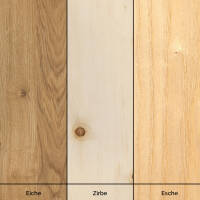 Massivholzhocker Tender 4026 in Arve roh - Made in Südtirol