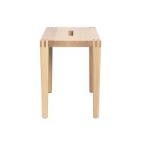 Massivholzhocker Tender 4026 in Eiche Roh - Made in Südtirol