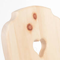 Kinderstuhl aus Arvenholz - Sweetheart (mit Gravur erhältlich)